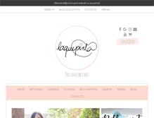 Tablet Screenshot of laquepinta.com